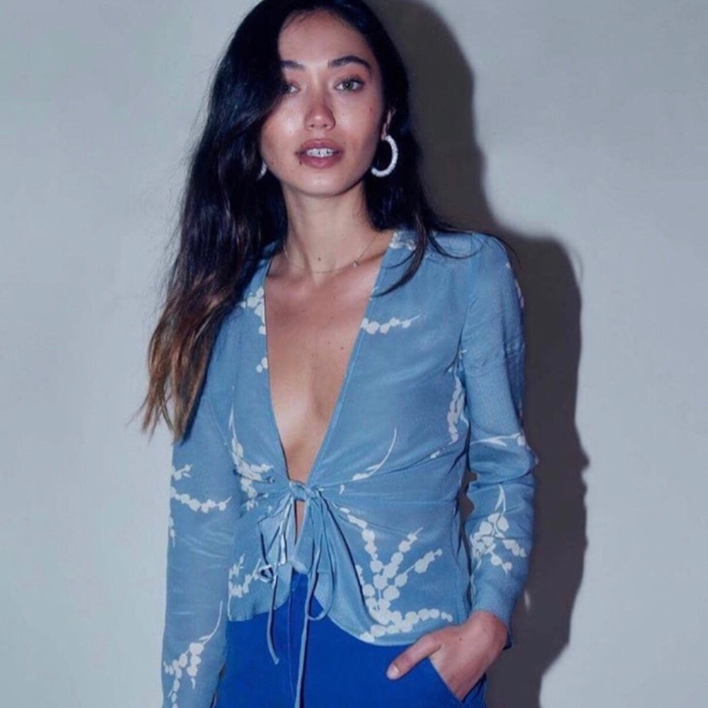 Réalisation Par Bianca Top in Summer Loving Blue